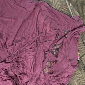 Butterfly Graphic Pink Tee
